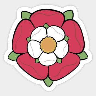 England Symbol Tudor Rose Sticker